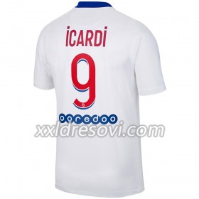 Paris Saint-Germain Mauro Icardi 9 Drugi Nogometni Dres 2020-2021